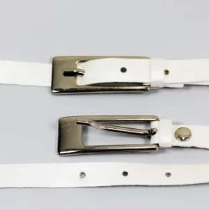 Original Schnallen Zierteil creme mit Perlglanz ZS-6