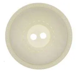 Knopf 2-Loch Creme KN-13-B Top-Seller