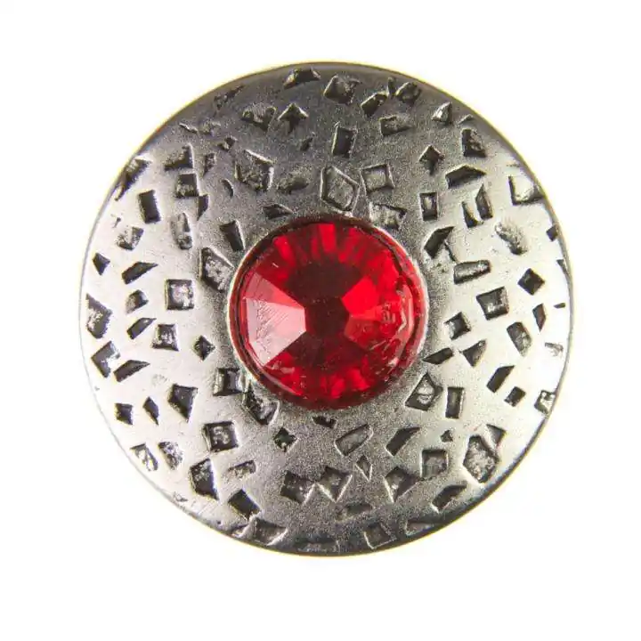 Knopf mit Swarovski®Crystal ST-17as li-siam Limited Edition