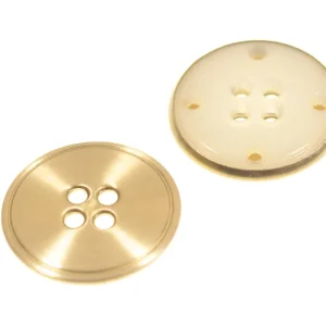 Exklusiv 4-Loch Knopf Metall Cover kgo-43-a-g