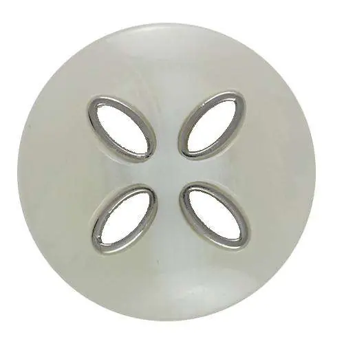 Highlight Knopf mit Metalldetail KW-101w