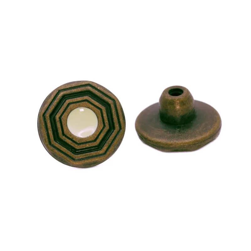 Neue Ware Jeans Blumen mit Füllung nj-75-altmessing