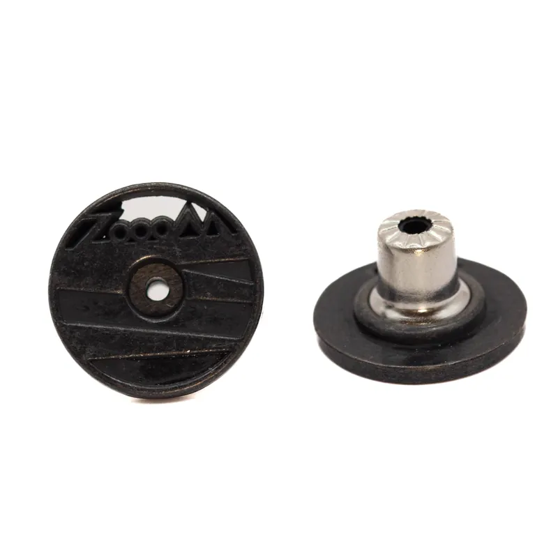 Schneller Versand Jeans Knopf Zooom NJ-72-schwarz