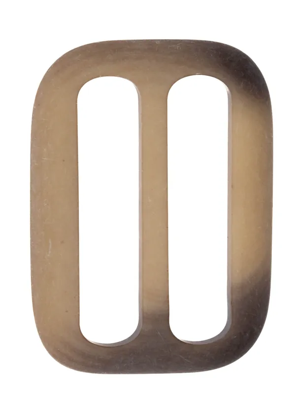 Gürtelschnalle Hormoptik matt S-33-braun Neue Kollektion