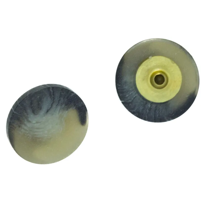 Druckknöpfe Hornimitat NK-66-grün-beige Sale