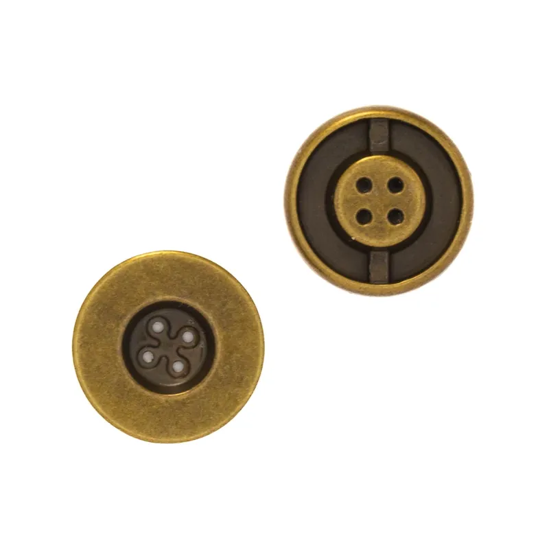 Limited Edition Metall Knopf MK-556-messing