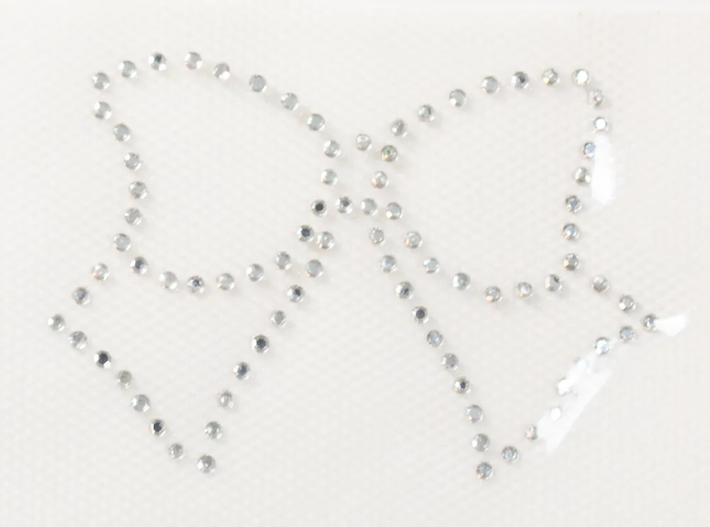 Applikation Schleife Strass-Bügelmotiv AM-ST-8 Angebot