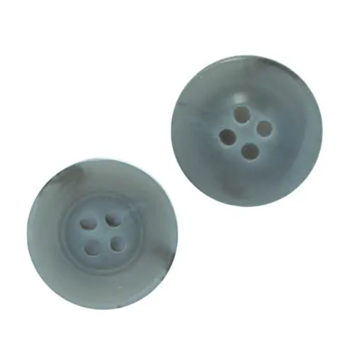 Direkt Vom Hersteller Hornimitat Knopf hi-93-hell-grau