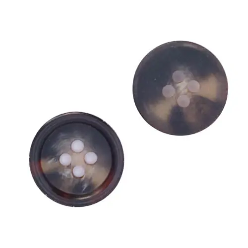 Hornimitat Knopf hi-102-beige-braun Saisonangebot