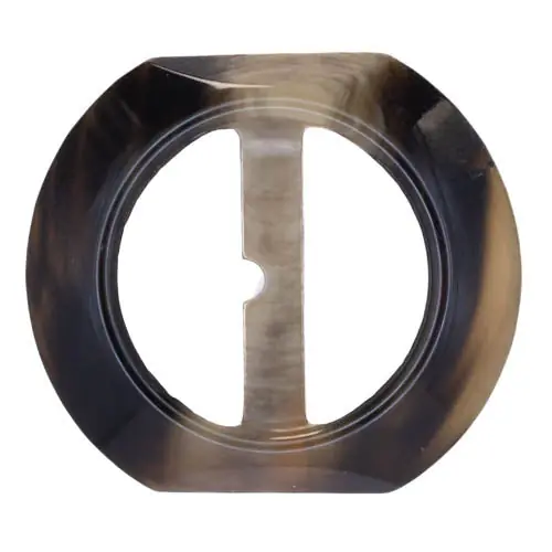 Hornimitat Schnalle s-hi-3-braun-beige Preiswert