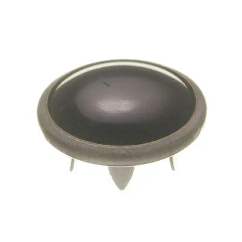 Geprüft Jersey Druckknöpfe schwarz nkj-60