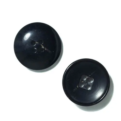 Markenware Hornimitat Knopf hi-105-anthrazit