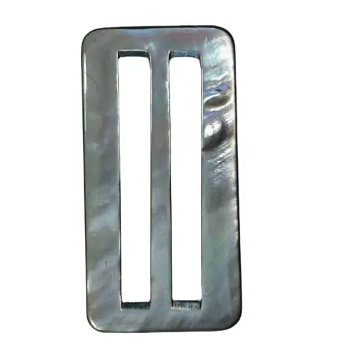 Beliebt Makassar Perlmutt Schnalle s-pl-1-grau