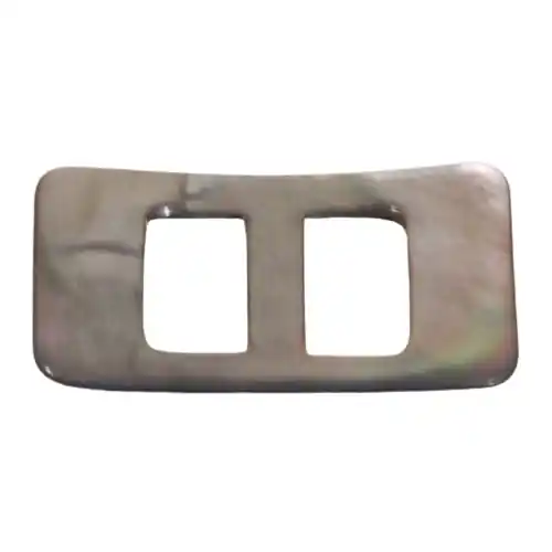 Makassar Perlmutt Schnalle s-pl-2-A-braun Versand Am Gleichen Tag