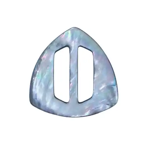 Preisknaller Makassar Perlmutt Schnalle s-pl-11-grau