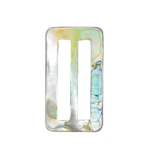 Neue Ware Abalone Perlmutt Schnalle s-pl-5-hell-bunt