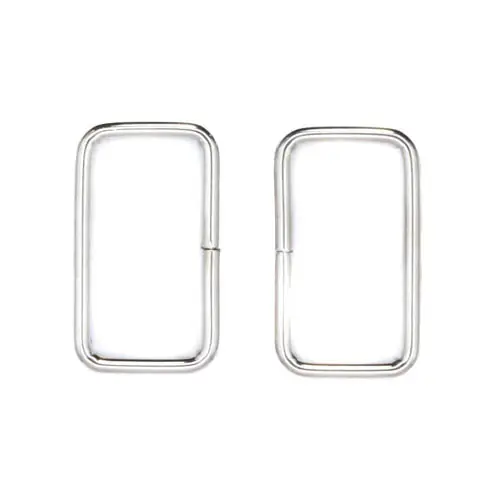 Rechteck – Ringe aus Metall HRI-152-A Weltweiter Versand