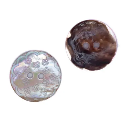 Perlmuttknopf Blümchen PL-47-hell-rosa Begrenztes Angebot