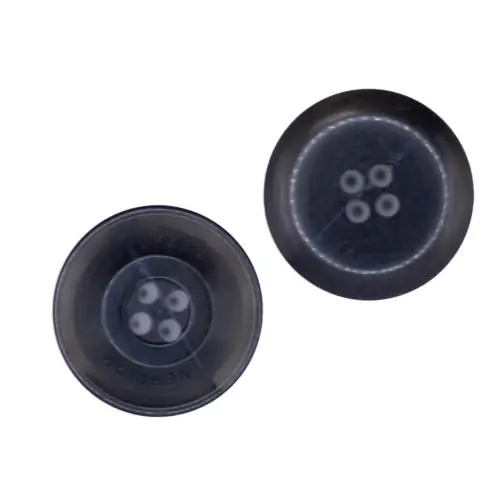 Sofort Bestellen Hornimitat Urban Knopf hi-107-ANTRAZIT