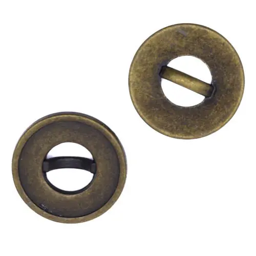 Schlitz Knopf TK-141-Altmessing Geld-Zurück-Garantie