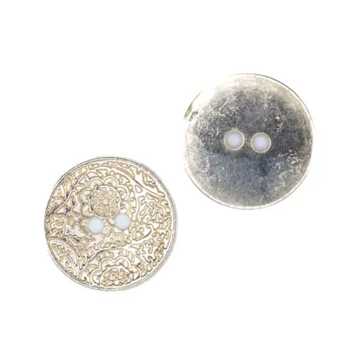 Markenprodukt Trachten Knopf mit Ornament TK-146-ICEGOLD