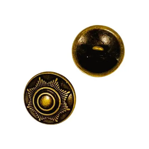 Wappen Knopf mit Öse Sternmotiv MK-475-M-A Limited Edition