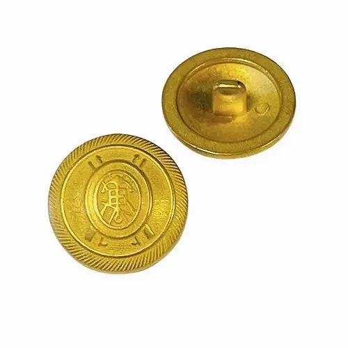 Wappen Knopf mit Öse Gold mk-227g-A Großhandel