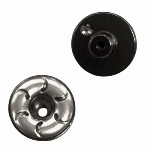 Finale Aktion Jeans Knopf Reifen Design nj-21-silber