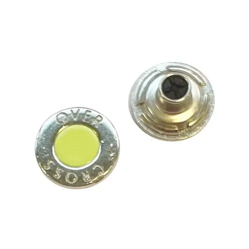 Jeans Knopf Cross Over nj-79-silber-gelb Großhandel