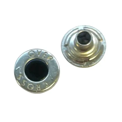 Bestseller Jeans Knopf Cross Over nj-79-silber-schwarz