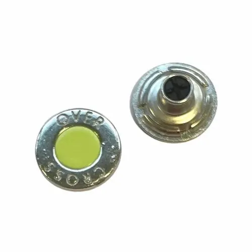 Jeans Knopf Cross Over nj-79-silber-grün Schnäppchen