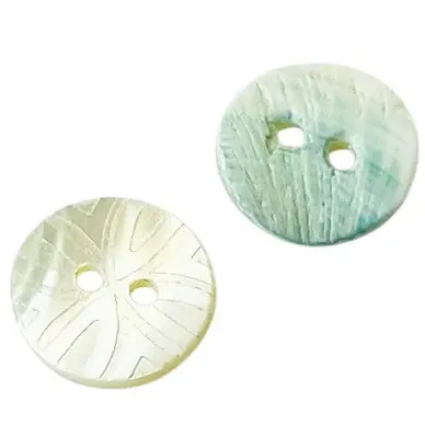 Perlmuttknopf Ranken PL-3-A-weiß Preisknaller