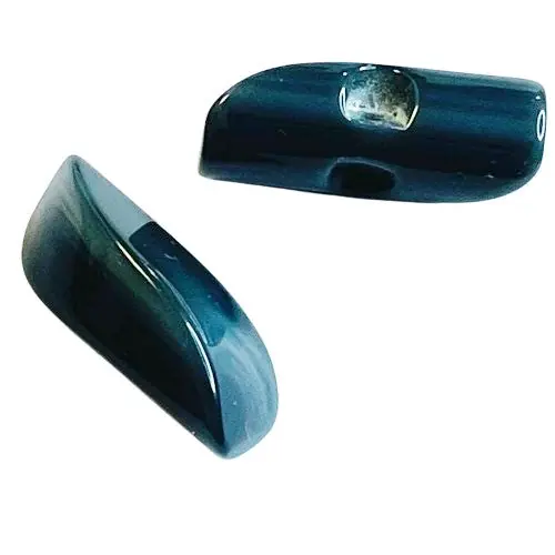 Must-Have Knebel Knopf K-41 grau-blau