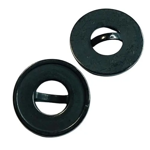 Must-Have Schlitz Bändchen Knopf TK-141-schwarz-kupfer