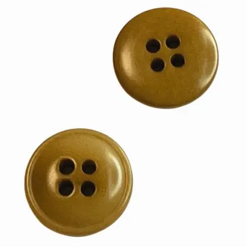 Steinnuss Knopf STN-2-braun Aktuell