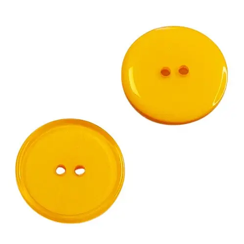 Rabatt Knopf transparent orange KO-79