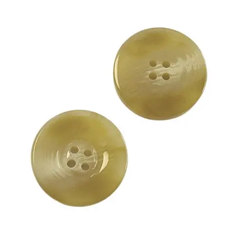 Hornimitat Knopf beige marmoriert hi-108 Preisknaller