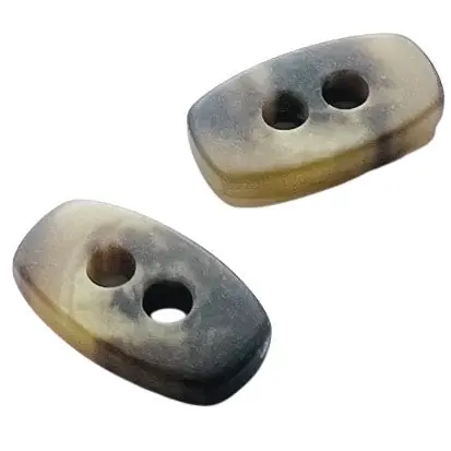 Knallerangebot Knebelknopf Hornimitat K-43 beige braun