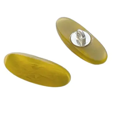 Neu Im Sortiment Knebelknopf Hornimitat K-63 Beige-gelb