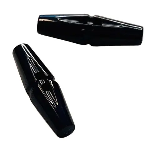 Knebelknopf klassische Form schwarz K-121 Nur Heute