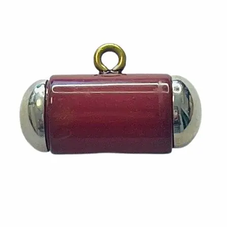 Knebelknopf Öse dunkel rot K-111-d-rot Direkt Vom Hersteller