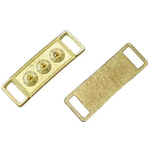 Trachten Zier Teil Kupfer Silber ZS-25 Handgefertigt