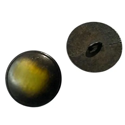 Metallknopf Messing leicht gewölbt Mk-303 Ausverkauf