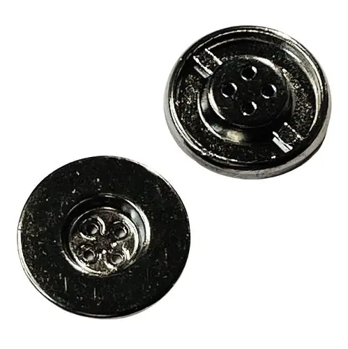Metall Knopf MK-556-Stahl Glänzend Billig