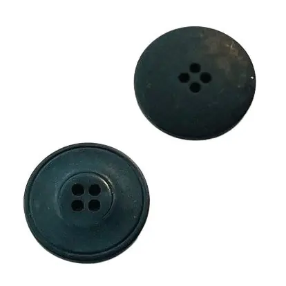 Schwarzer 4-Loch Knopf KS-114 Aktuell