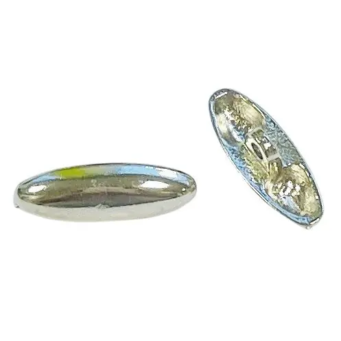 Bestpreis Knebelknopf Metall Silber K-10