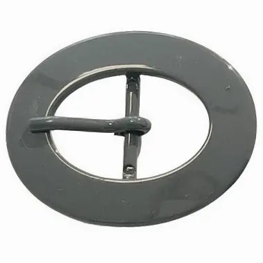 Gürtelschnalle Oval SM-95-grau Mengenrabatt