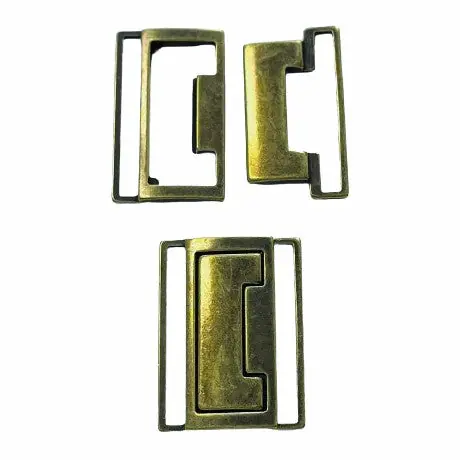 Gürtelschnalle zum Einhängen SM-105-Altmessing Garantierte Lieferung