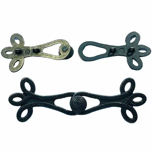 Eleganter Posamenten Knebel Schwarz SM-109 Preisreduziert