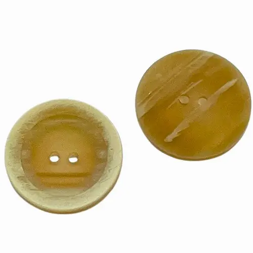 Hornimitat Knopf 2-Loch HI-115-beige Premium